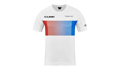تیشرت دوچرخه سواری یقه گرد جرسی کیوب CUBE MTB Roun